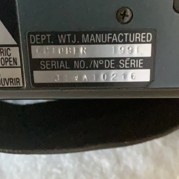 Panasonic Palmcorder AFX6 - 1991 vintage - Picture 6 of 6